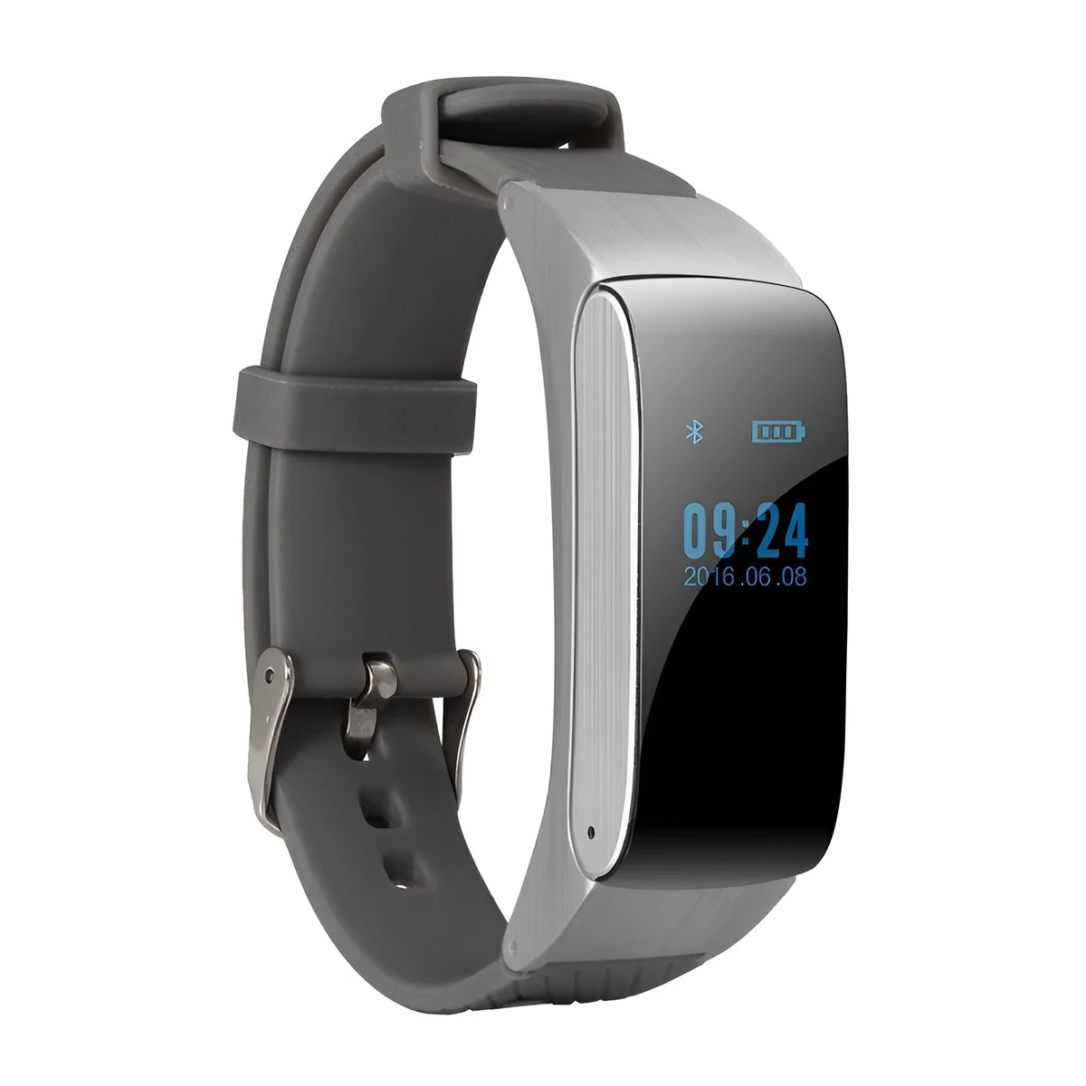 DF22 smart bracelet with Bluetooth headset, touch screen, and colour options black golden silver grey