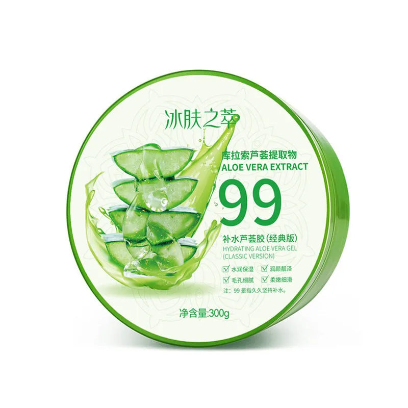 300g aloe vera gel tube for facial and body moisturising with pure plant extract