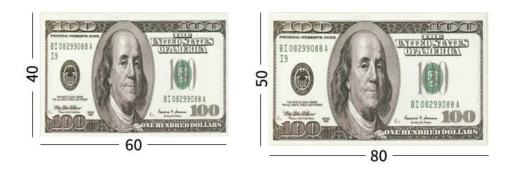Fashion carpet with retro dollar US dollar design machine-woven for entrance corridor living room bedroom