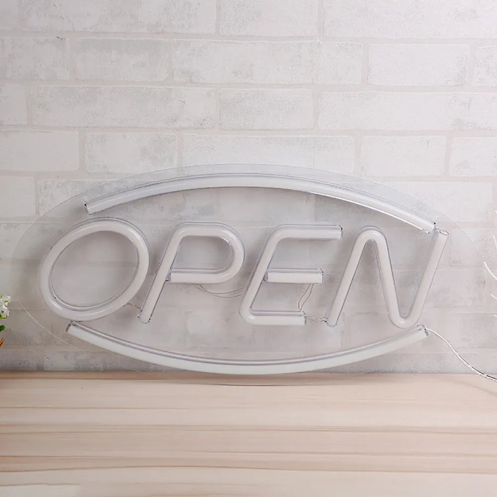 LED neon light with acrylic back panel USB-powered night light in Rainbow colour for bedroom decoration