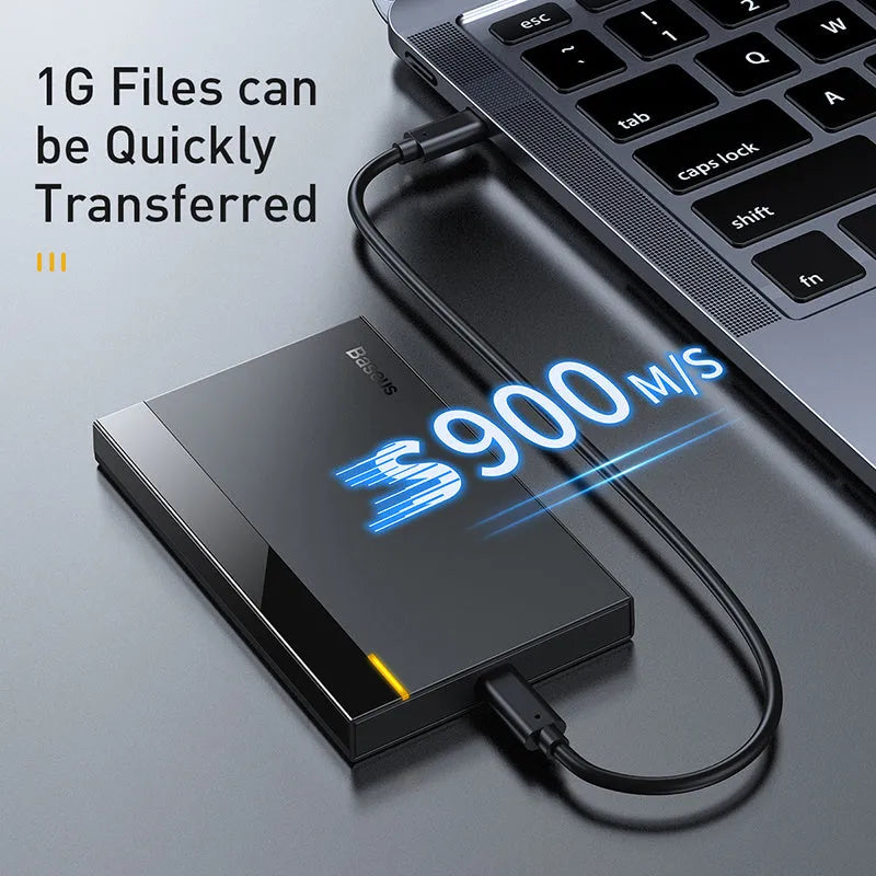 Universal 2.5 inch hard disk box, Full Speed Series, supports 6TB, smart hibernation, cable options