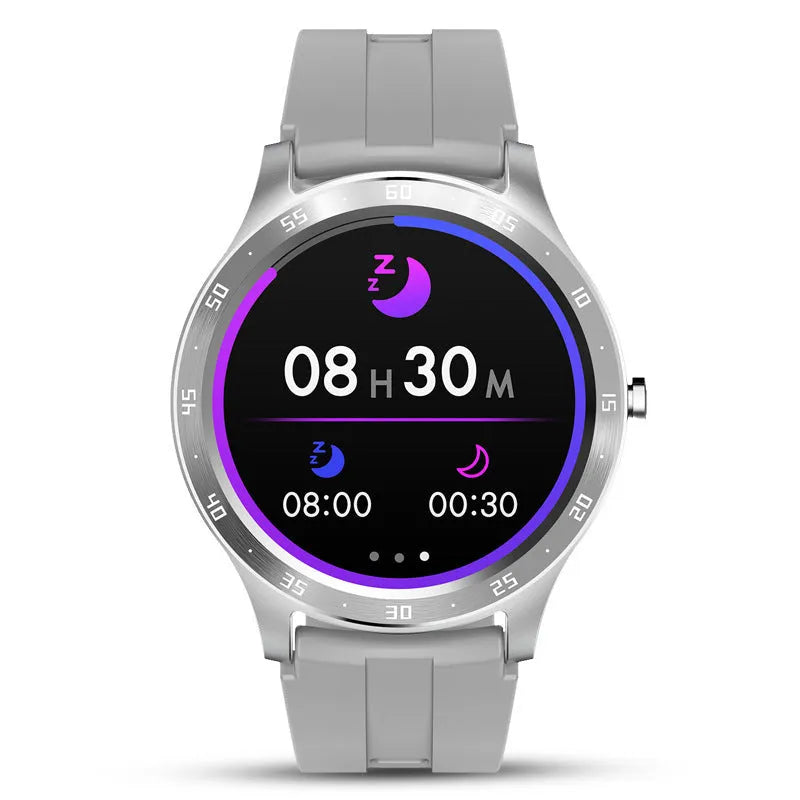 S20 smart fitness bracelet with 1.28 inch screen on wrist showing health metrics
