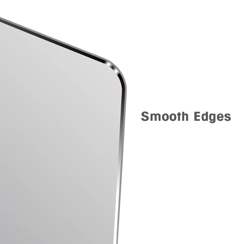 Aluminium alloy double-sided mouse pad with wrist support, USB hub, and hand warmer, in black, gold, or silver.