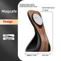 Msgsafe 17.8cm resin magnetic wireless charging phone holder for car or desk