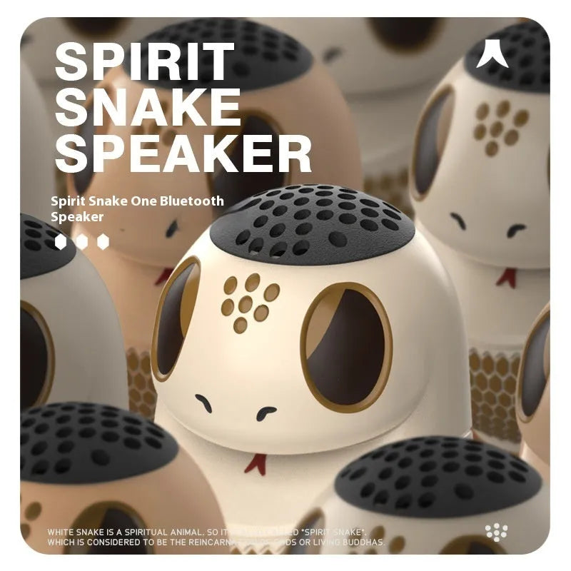 TK900 white cartoon Bluetooth speaker with waterproof and drop-resistant features