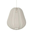 Japanese-style grey blue iron branch ceiling lamp with a net pumpkin shade and integrated LED lights