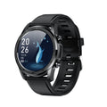 Youth2 Body Temperature Smart Bracelet in black or grey with a 1.3-inch touch screen on a wrist.