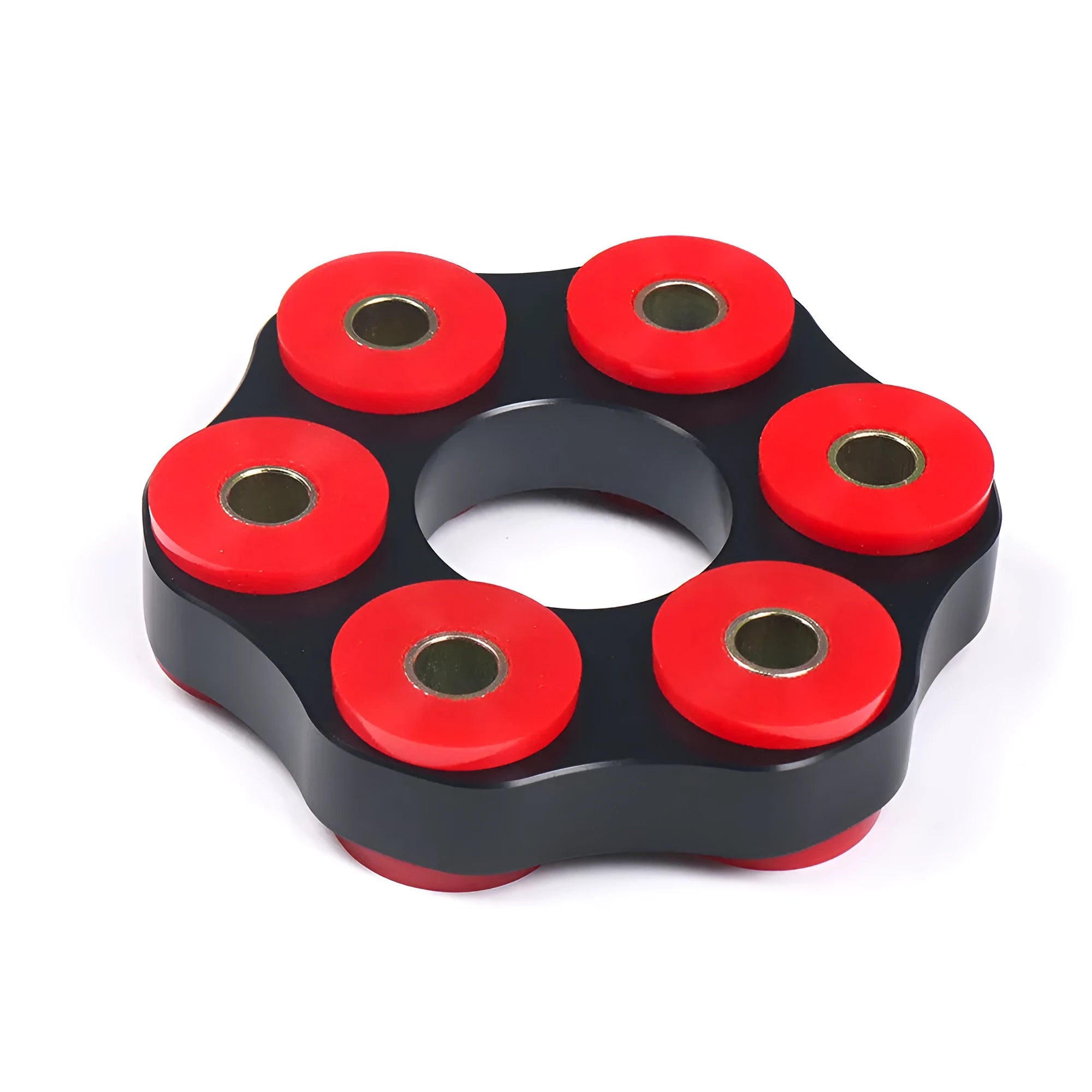 Red polyurethane and aluminium drive shaft connecting plate bracket for BMW E46 E36 E30 M3