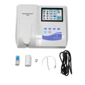 CONTEC BC300 semi-auto biochemistry analyser on benchtop with touch screen display