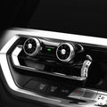 Compact black car air purifier with anion and aromatherapy functions showing 88mm dimensions
