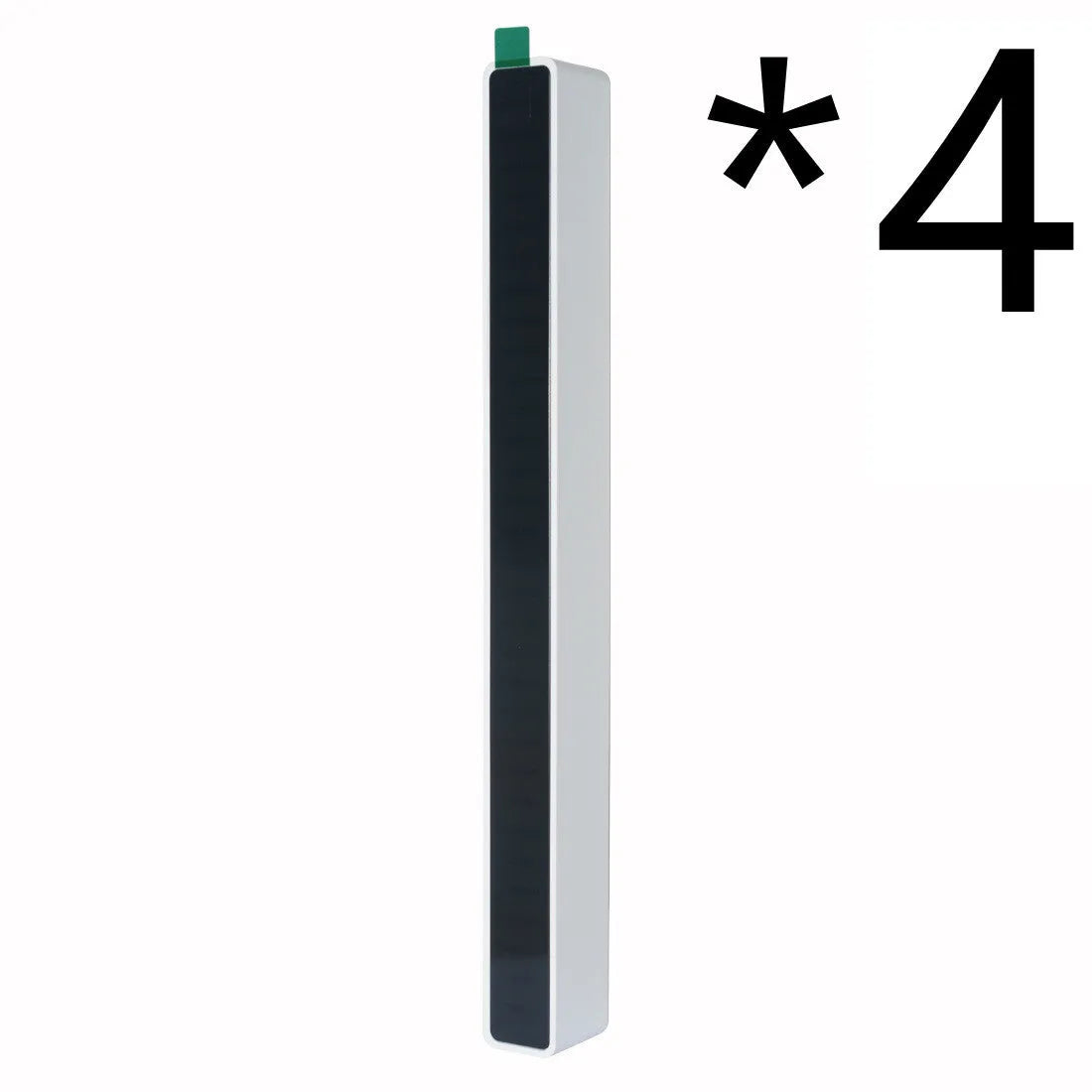 Desktop sound control music rhythm light with spiral acrylic shade and RGB Symphony colour pattern, white finish
