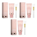 Collagen tear-off face mask 75g with brush, mask size 6.3cm by 13.5cm, brush 13.5cm by 3cm by 3cm