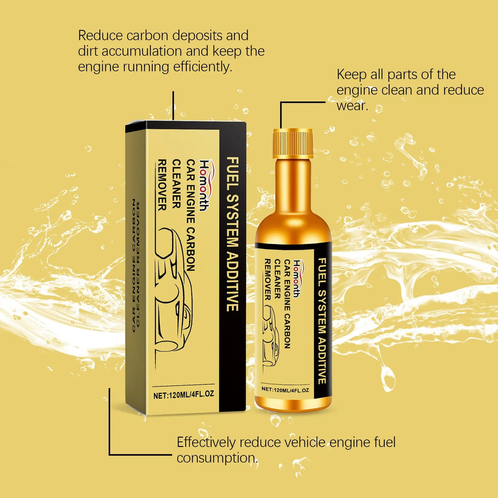 120ml car engine carbon cleaning remover bottle for fuel system
