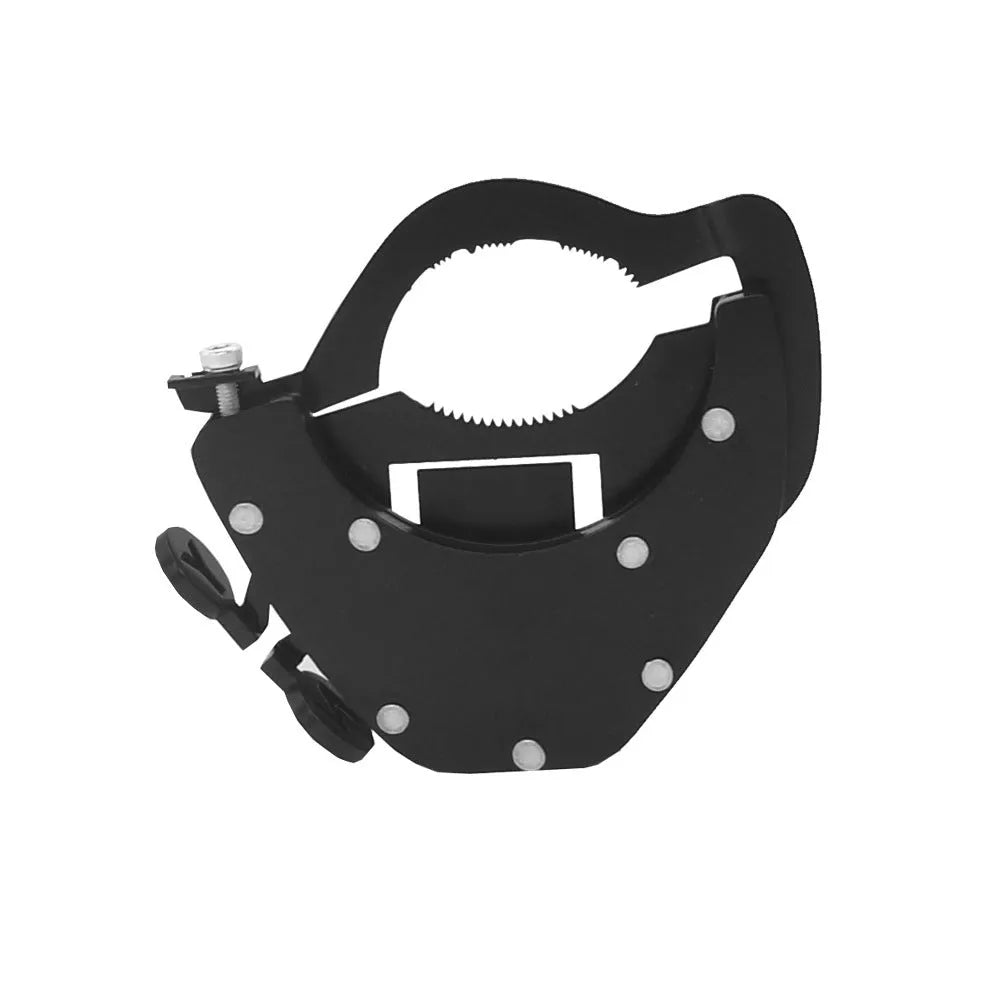 Stainless steel universal motorcycle throttle lock for handlebar mounting