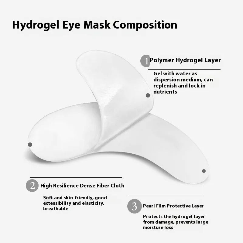 Hydrogel Eyes Mask Anti-Wrinkle Firming Moisturising Eye Mask 7g single pack for universal skin types