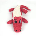 Blue corn-shaped plush pet toy with grid texture for cats and dogs biting