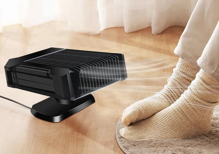 Black ABS car windshield heater and defroster, 150W, about 16.5*8cm, for most models