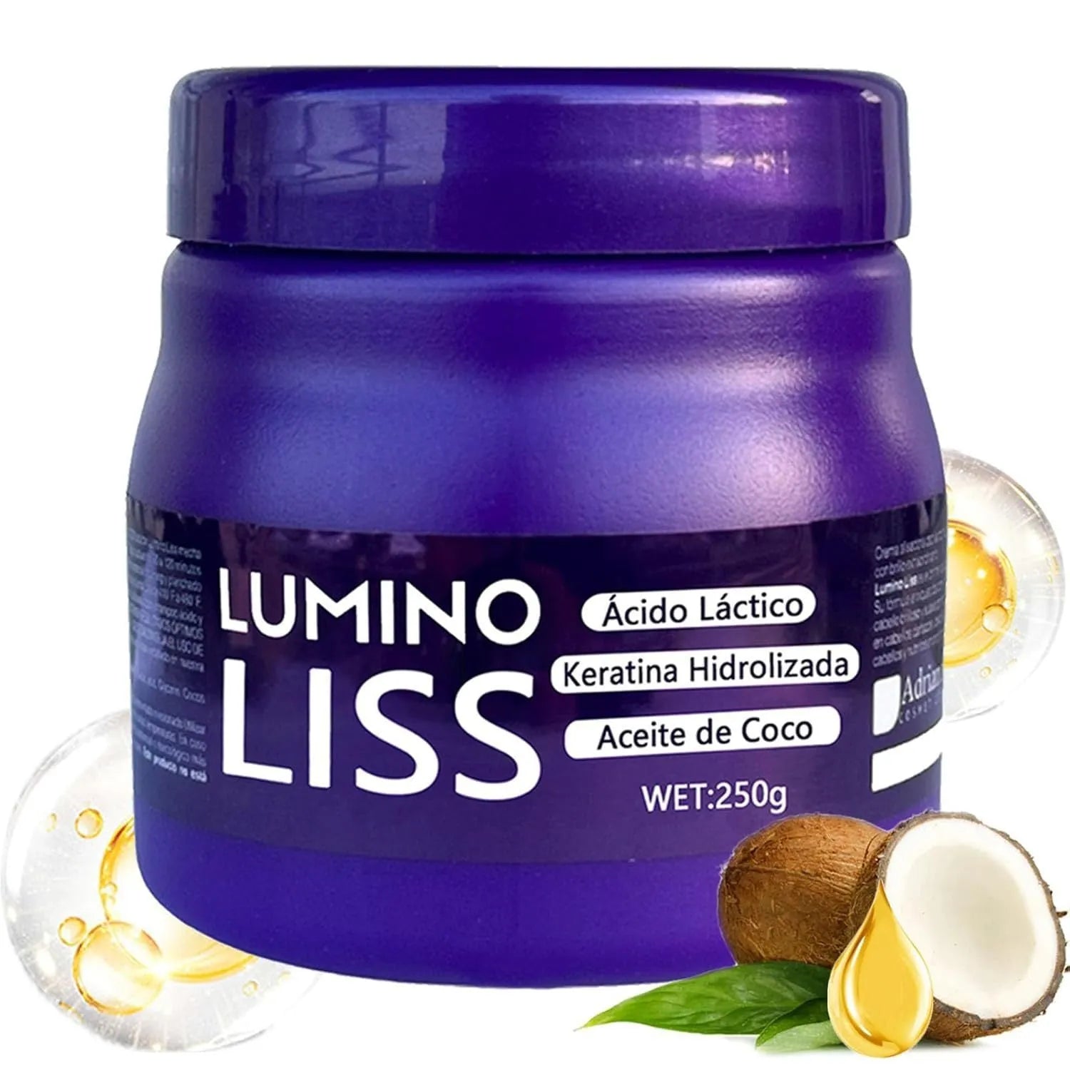 Portable household soft nourishing straight hair cream 250g bottle