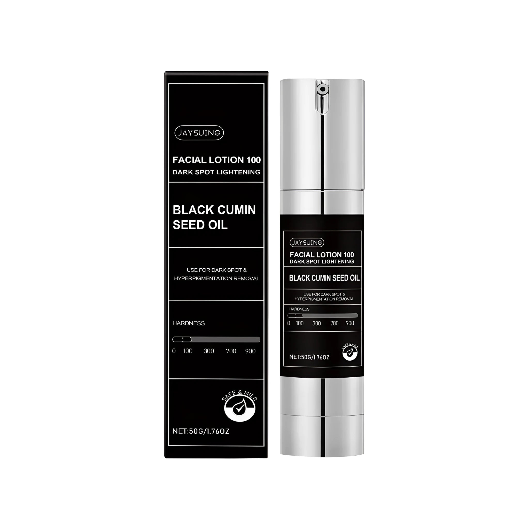 50g container of spot lightening correction lotion for wrinkle lightening and moisturising