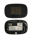 Black 4G portable WiFi router, model mifi8000, 10 × 20 × 3 cm, battery included