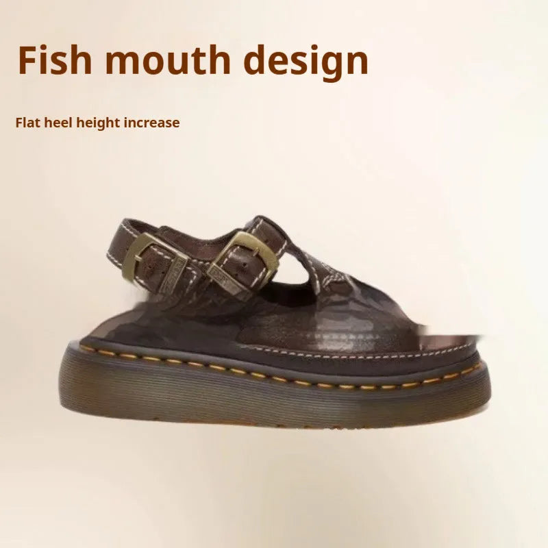 Men's black embroidered floral beach sandals with a flat heel and PU leather upper.