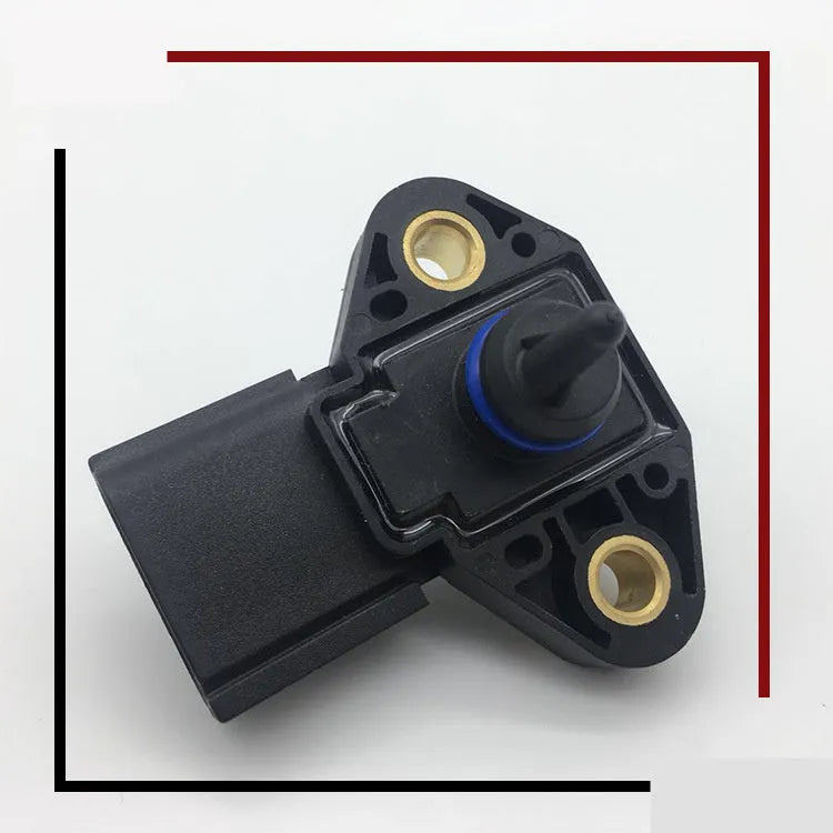 Black automotive intake manifold absolute pressure MAP sensor for Ford Lincoln cars