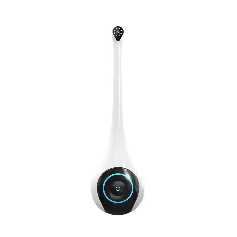 White dental endoscope camera with LED lights for oral examination