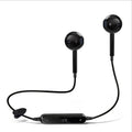 S6 wireless Bluetooth V4.1 in-ear earphones in black or white with 10m range and 90mAh battery