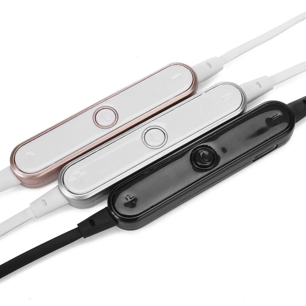 S6 wireless Bluetooth V4.1 in-ear earphones in black or white with 10m range and 90mAh battery