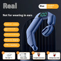 Bone Conduction V19 Bluetooth ear-mounted headset with power display, available in five colours