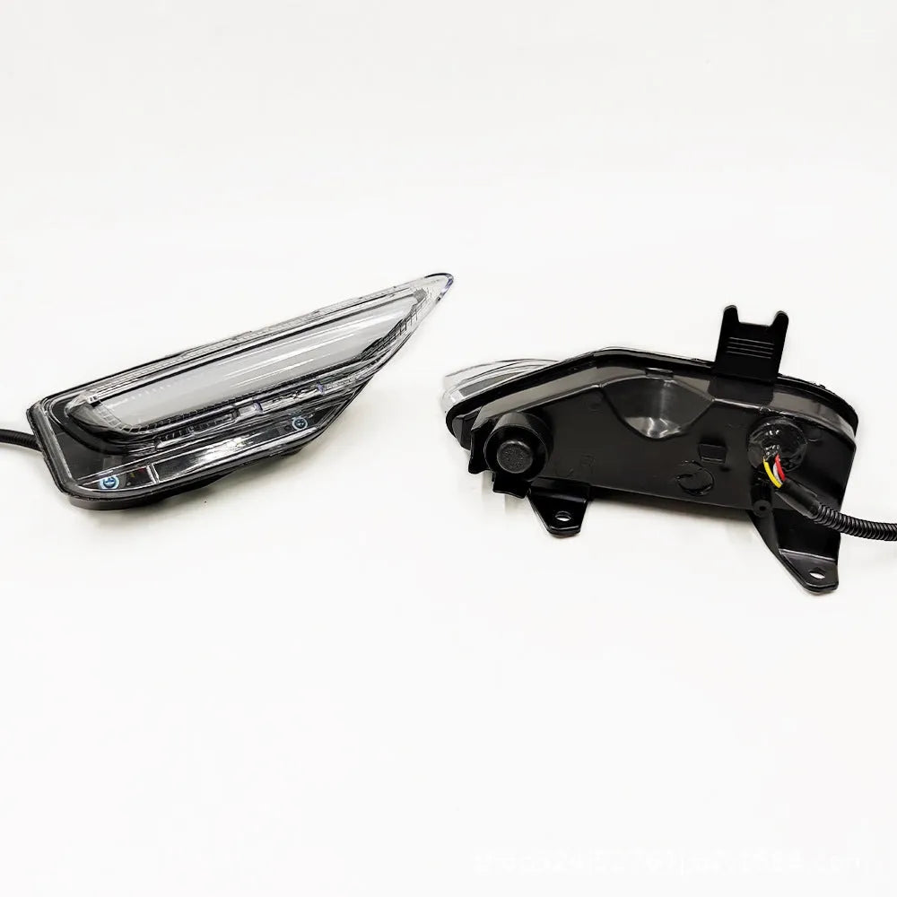 Infiniti Q50 Q70 front bumper LED daytime running and turn signal light with ABS housing