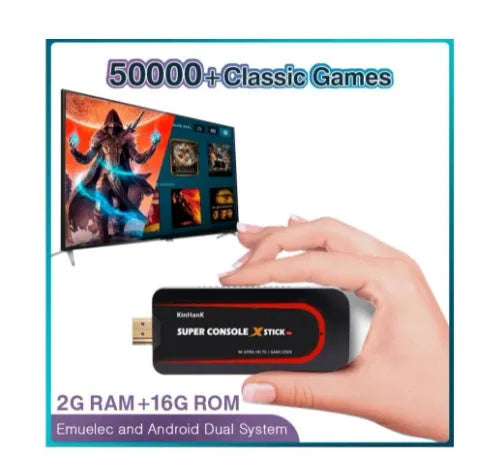 Retro game console unit with HDMI port and dual-system gaming capability