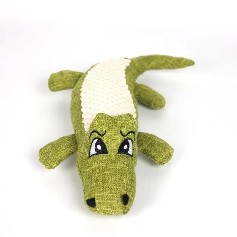 Blue corn-shaped plush pet toy with grid texture for cats and dogs biting