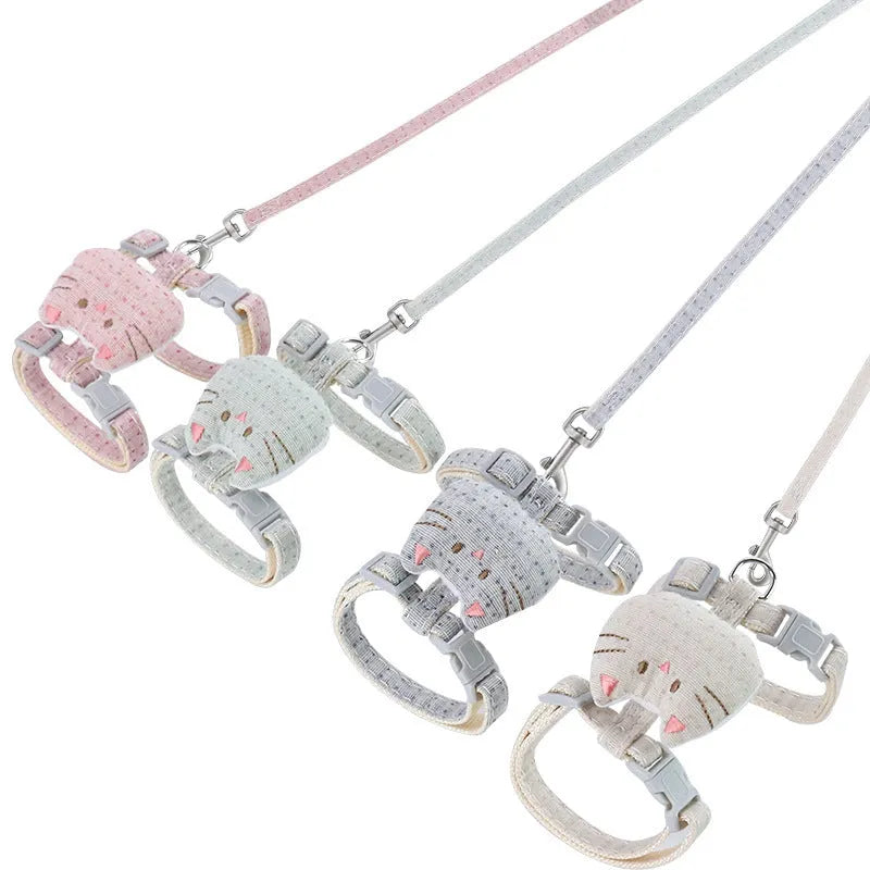 T-shaped cloth cat pulling rope toy in multiple colour options for cats up to 8kg