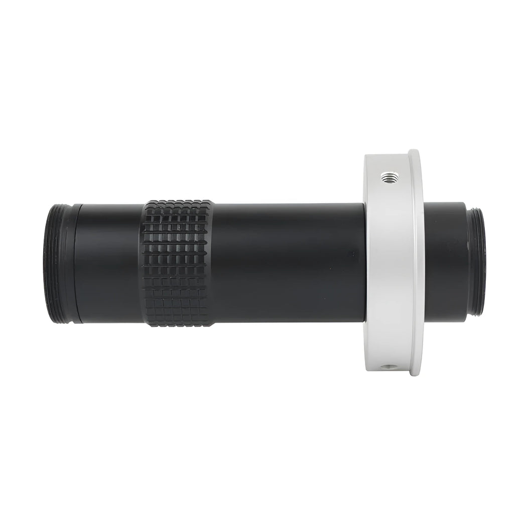 Black industrial camera monocular lens with 130 times magnification capability