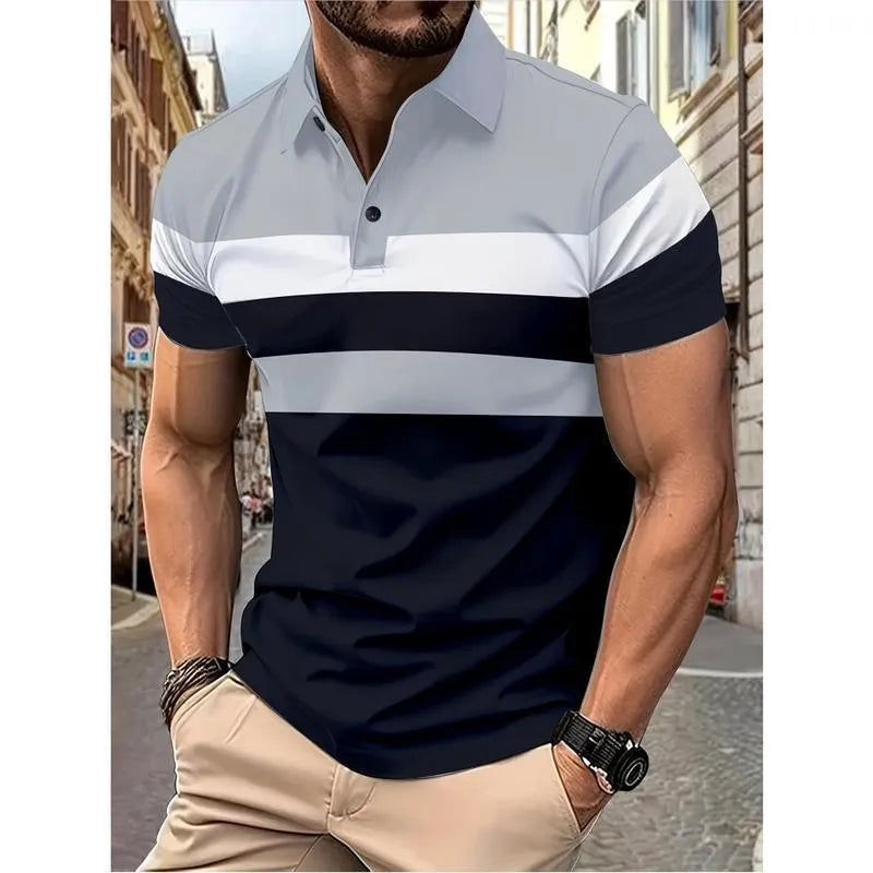 Men's breathable polyester sports jacket in sporty casual style, available in multiple colours and sizes