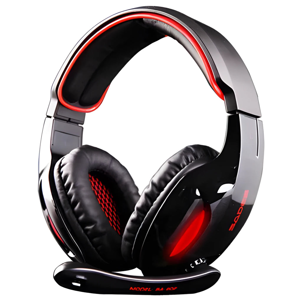Black SADES SA 902 Hero Alliance wired USB gaming headset for PC with over-ear cups and adjustable headband.