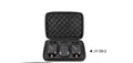 Wireless fishing electronic alarm system with transmitter and receiver units for multiple rod monitoring