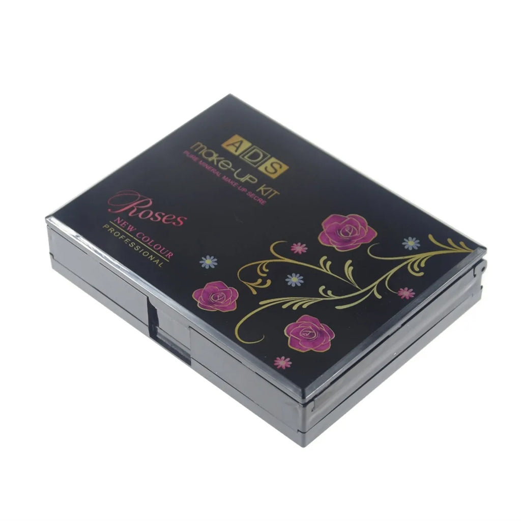 Edith 33 colour eye shadow makeup suit palette with coordinated eyeshadow shades in compact casing