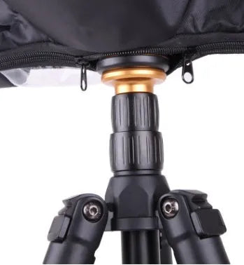 SLR camera rainproof cover with adjustable lens compartment on waterproof polyester fabric