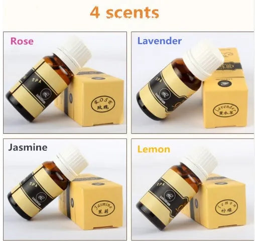 Scraping essential oil 10ml bottle with lavender rose tea tree extract for facial hair and body care