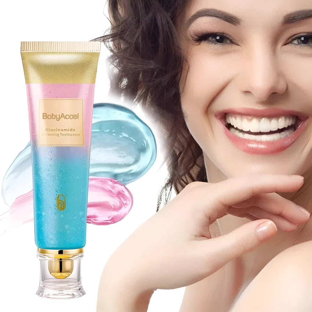 100g tube of nicotinamide whitening toothpaste for adult cleaning and brightening