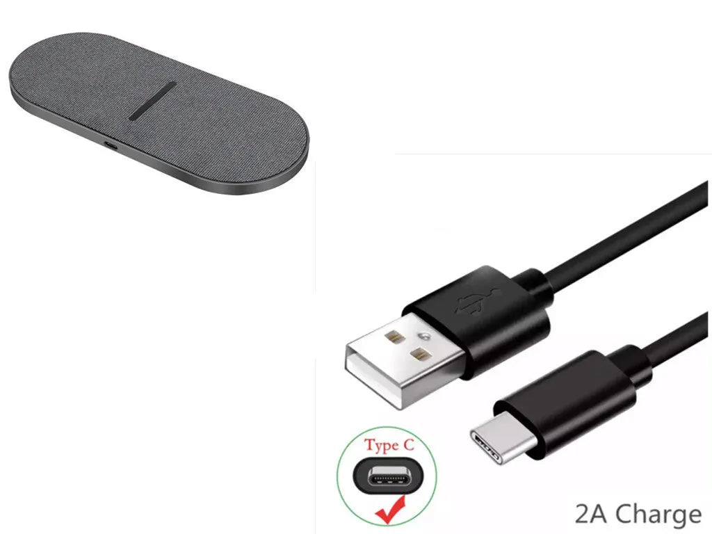 Black Android Type-C fast charging data cable 1.5 metres