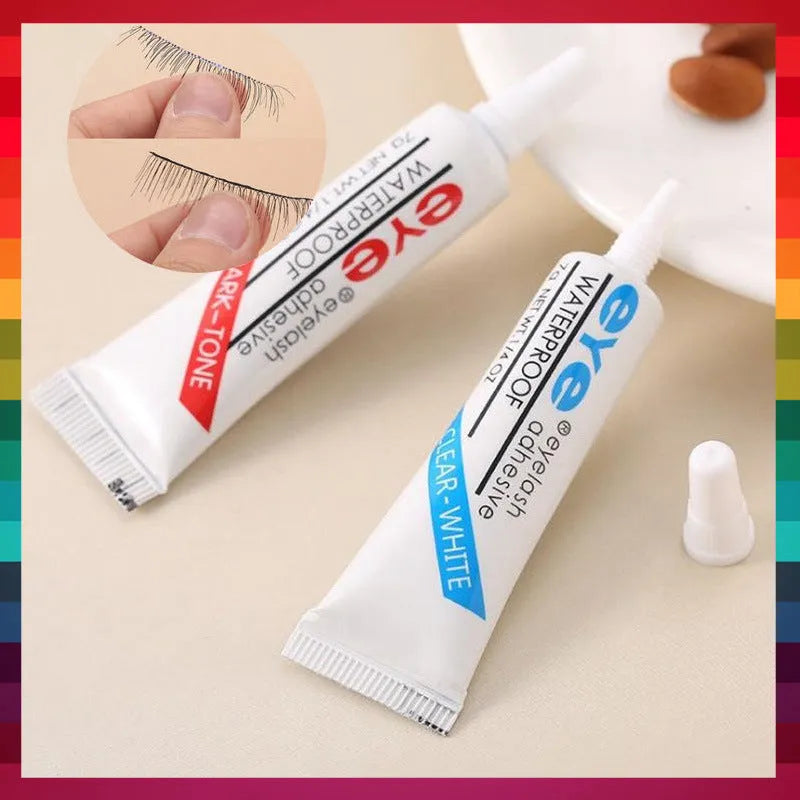 2ml transparent dual-purpose false eyelashes glue and double eyelid adhesive with natural oak latex