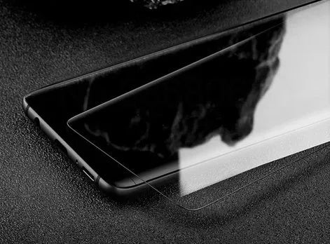 Tempered glass screen protector for Samsung Galaxy with anti-fingerprint and HD features