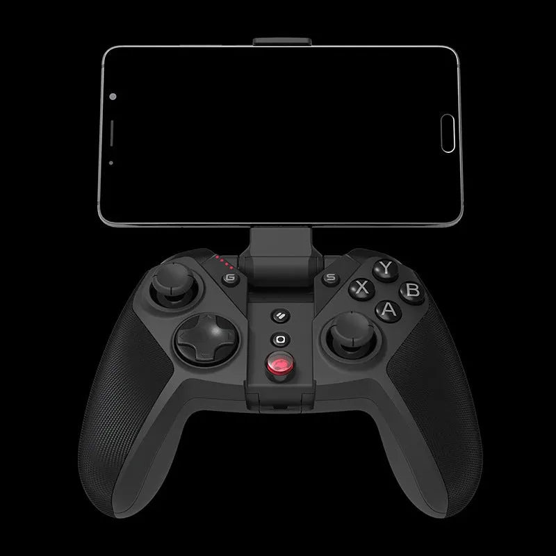 Black Gaishi game console handle with Type-C interface, vibration mode and ABS body