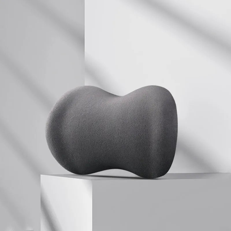 Car seat headrest and lumbar support pillows in multiple colour options