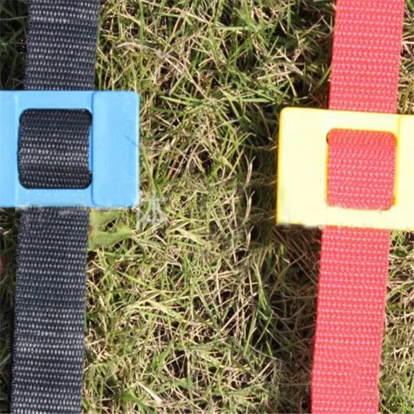 PP jump ladder for footwork training in black, blue or red, available from 3 metres to 10 metres