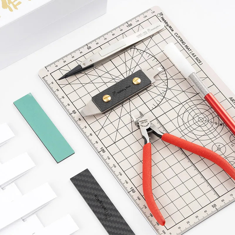 Meow Maker metal hand tools set for model making and DIY projects
