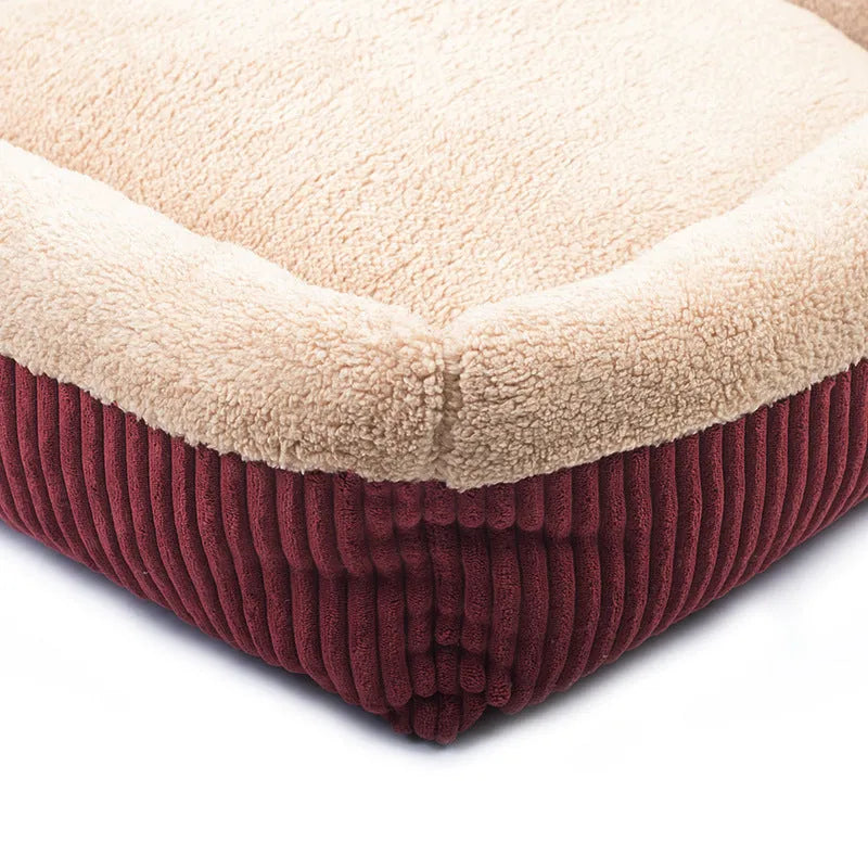 Velvet octagonal pet nest in Octagonal Nest colour, soft cotton velvet, for small pets
